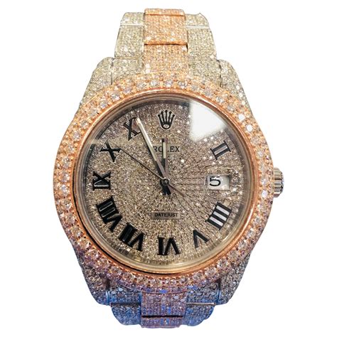 iced out rolex watches fake|rolex iced out bezel.